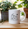 Wildflower Meadow Porcelain Mug