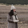 Cable Knit Hat, Scarf and Hand Warmers