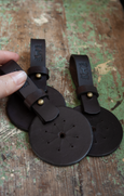 Leather Poo bag Carrier
