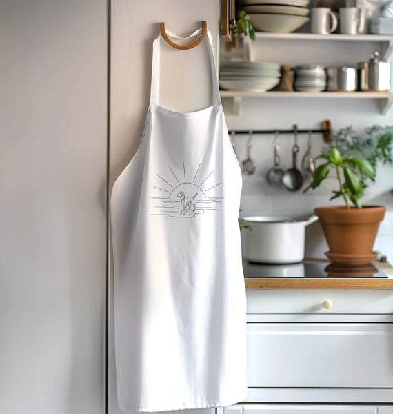 Sandy toes and salty nose Organic Cotton Apron