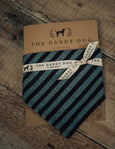 Navy/Sea Blue Seaside Stripe Bandana