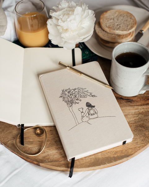 Linen Covered Notebook