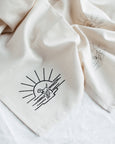 Organic Cotton Tea Towels (Sandy Toes and Salty Nose)