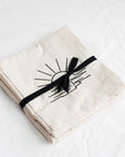 Organic Cotton Tea Towels (Sandy Toes and Salty Nose)