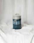 Hand made Pottery Treat Jars in Seascape Glaze