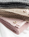 Ombre Knitted Blanket
