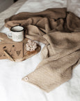 Ombre Knitted Blanket