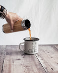 Set of Two Enamel Mugs