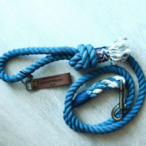 Blue Wanderers Rope Lead