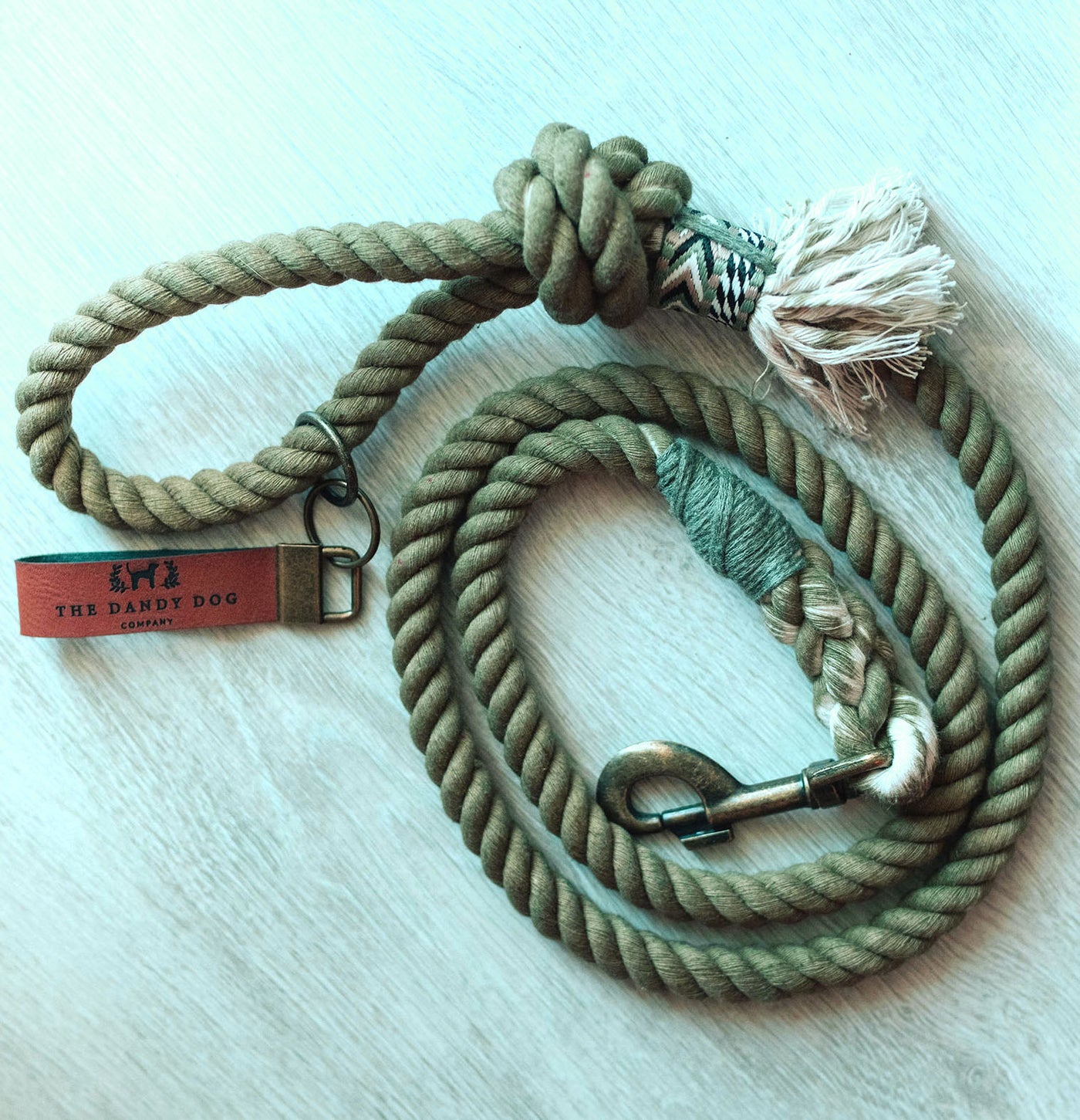 Green Wanderers Rope Lead