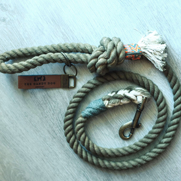 Green Wanderers Rope Lead