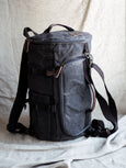 Waxed Canvas Camera Backpack/Weekend Hold-all