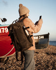 Waxed Canvas Camera Backpack/Weekend Hold-all SECONDS