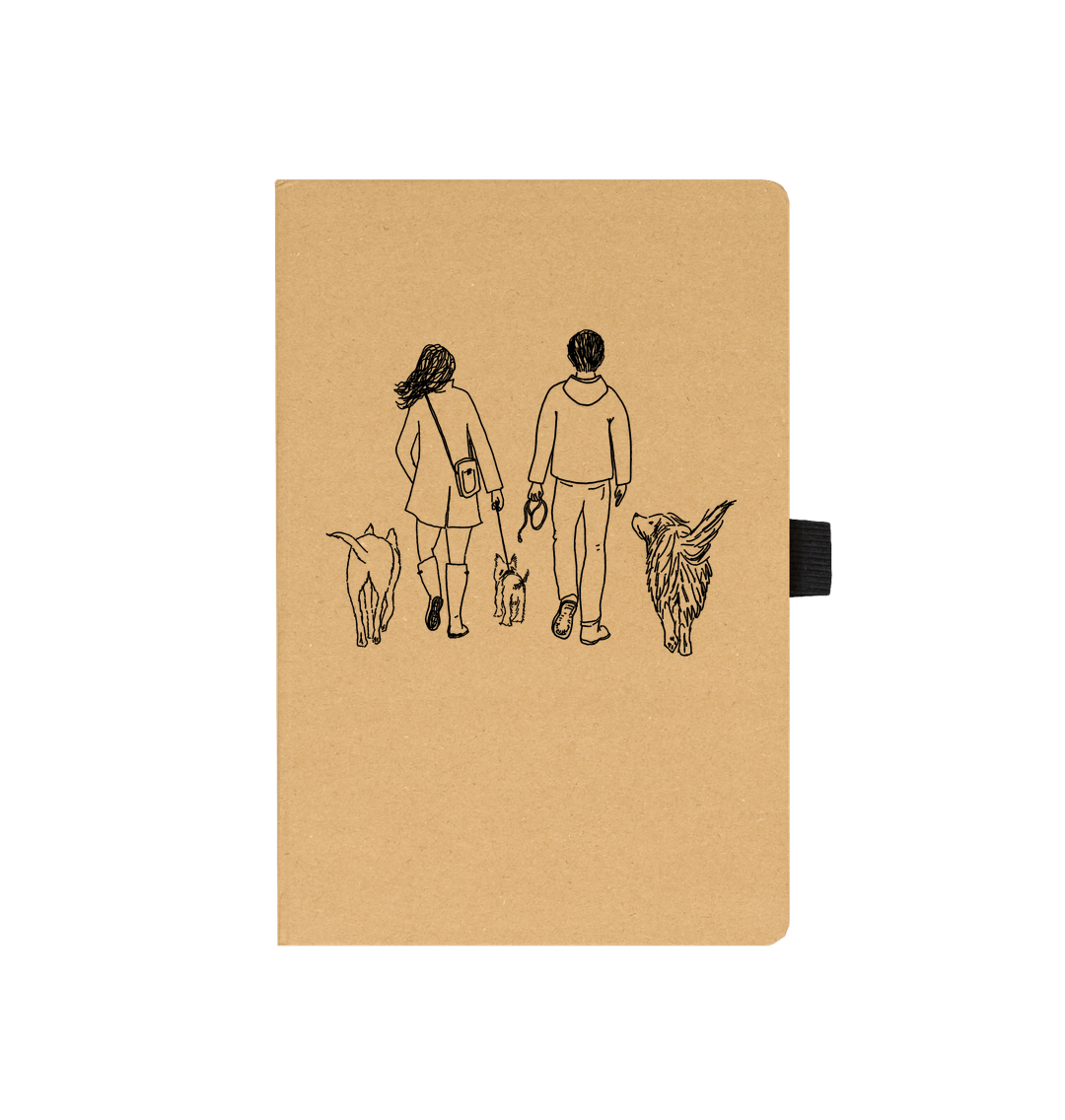 Kraft Dandy Dogs Kraft notebook