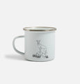 King of the Castle - Enamel Mug