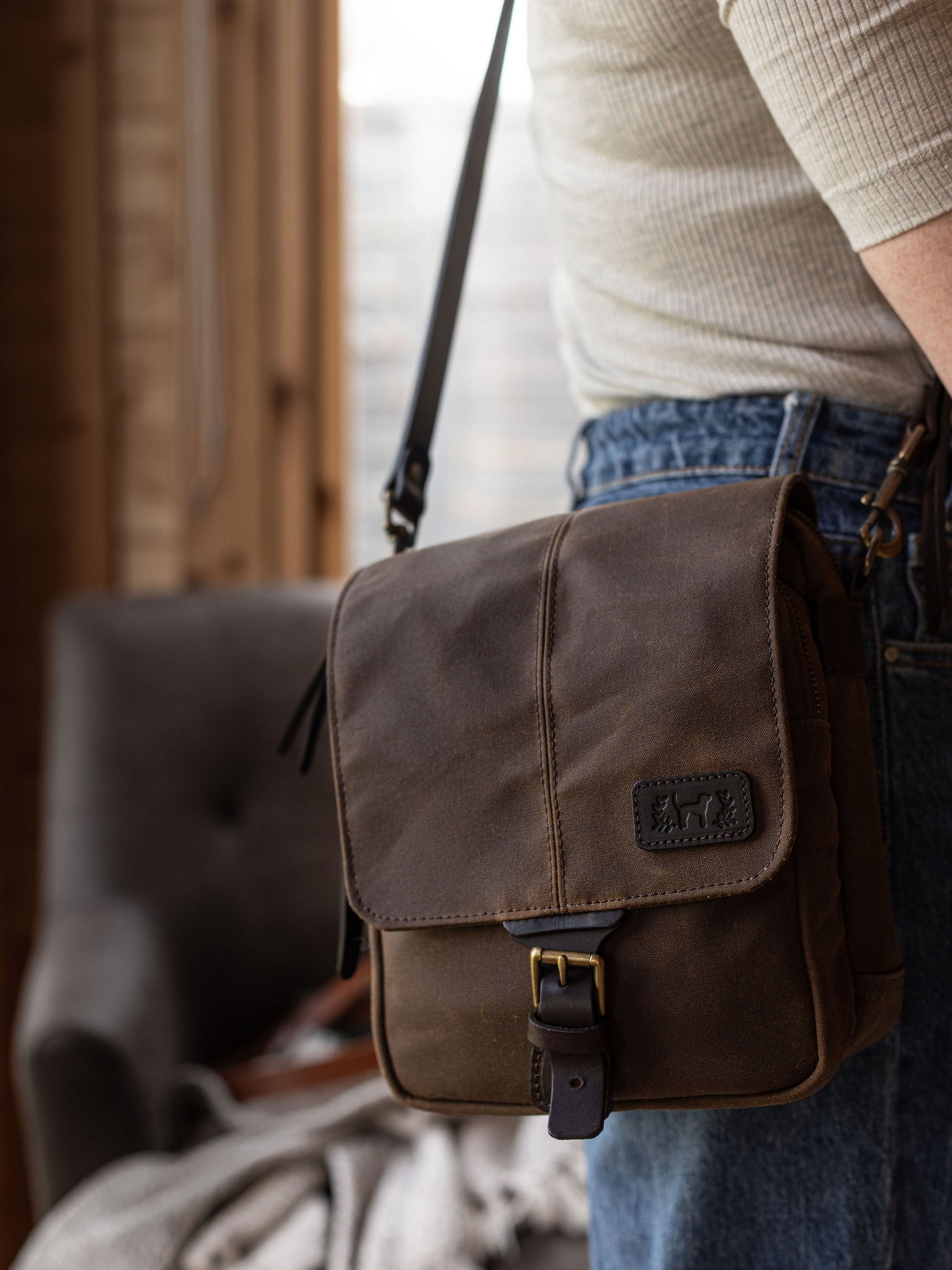 Drovers Waxed Cotton Adventure Bag