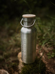 Brushed Steel Insulated Water Bottle