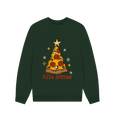 Evergreen Men's Pizza Christmas Jumper