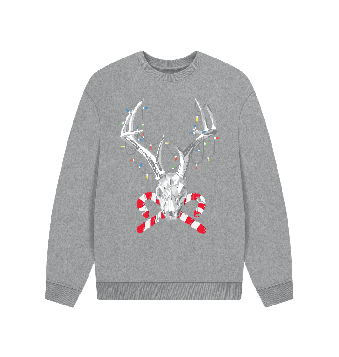 Athletic Grey Men's Christmas Jumper