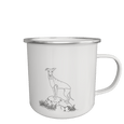 White King of the Castle - Enamel Mug