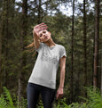 Wildflower meadow Recycled Cotton fitted tee