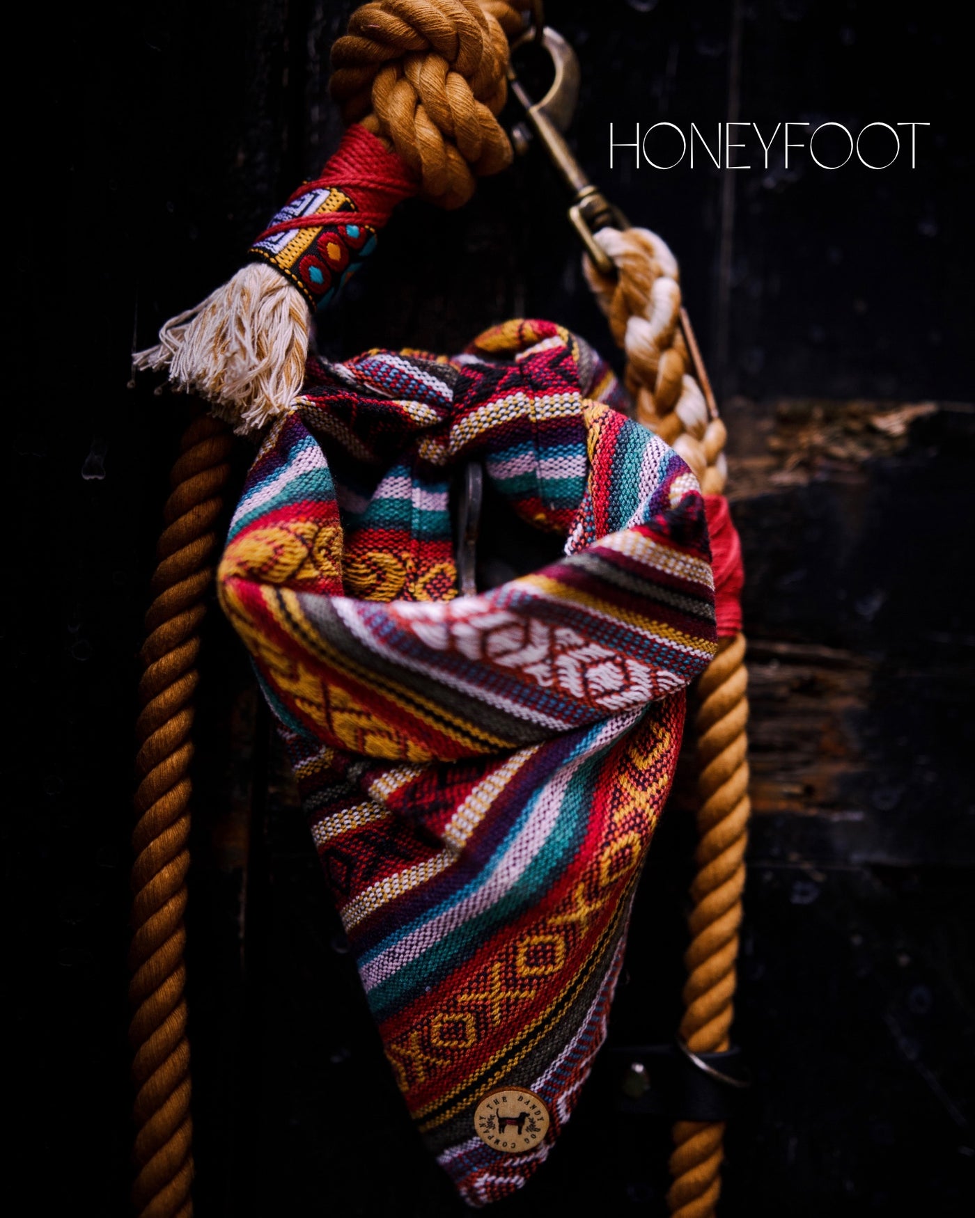 Honeyfoot Woven Cotton Bandana