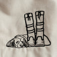 Organic Cotton Tea Towels (Wherever I lay My Head)