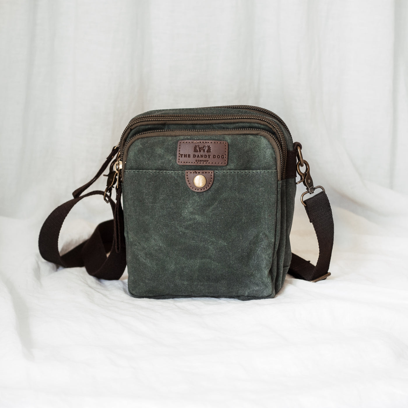 Waxed Cotton Foragers Bag