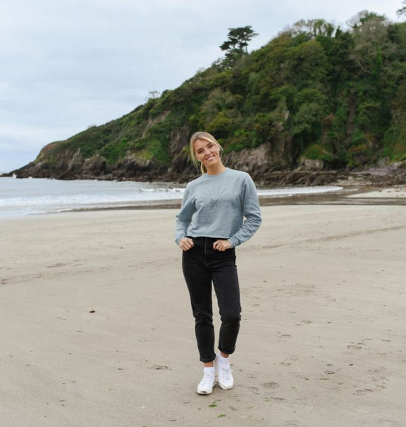 Sandy Toes & Salty Nose Boxy Sweatshirt