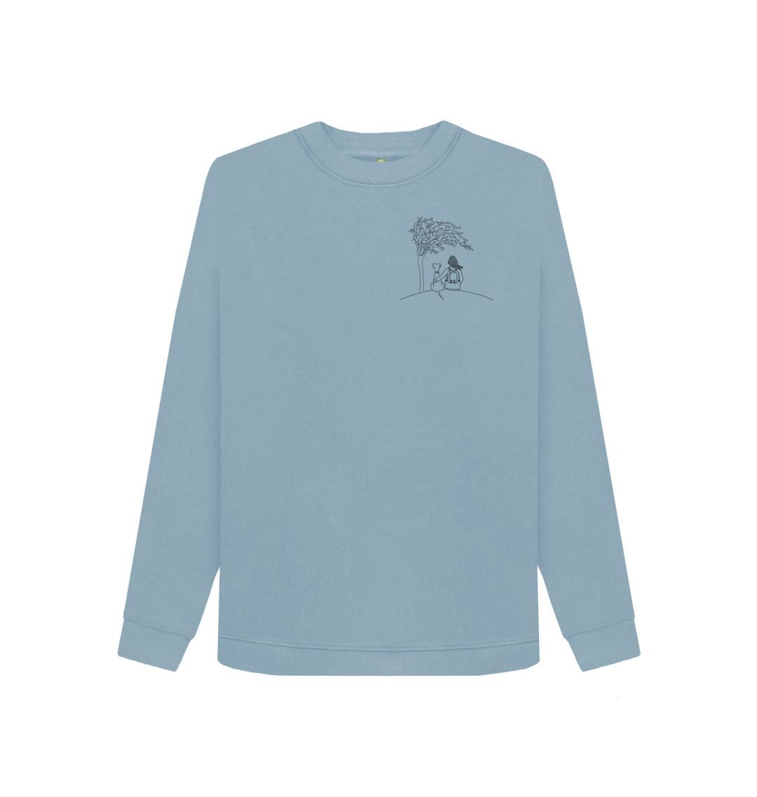 Stone Blue Two's Company Sweatshirt