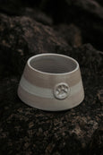 Handmade Pottery Spaniel Bowls in Soft Chalk Glaze