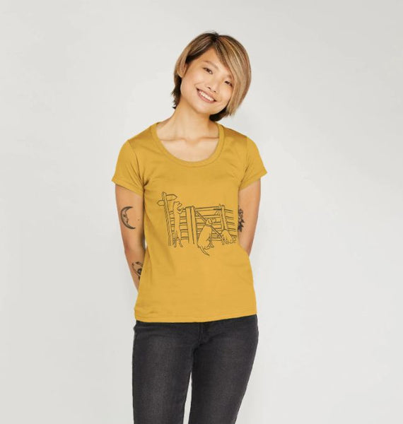 Looking for Adventure scoop neck Tee