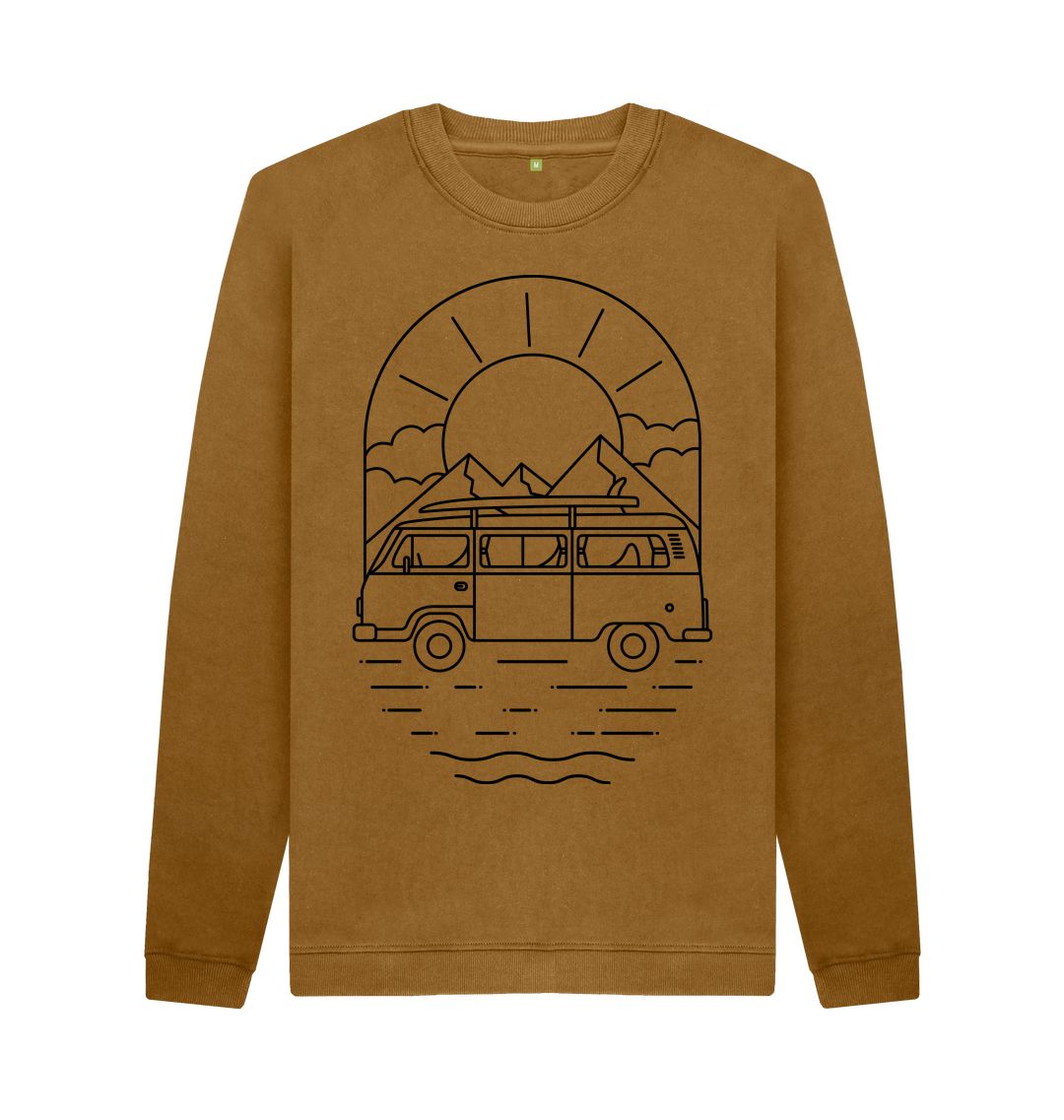 Brown Van Life Men's Sweatshirt