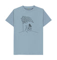 Stone Blue Two's Company standard fit tee