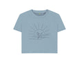 Stone Blue Sandy Toes & Salty Nose Boxy Tee