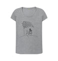Athletic Grey Two's Company Scoop Neck T