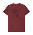 Red Wine Two's Company standard fit tee
