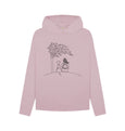 Mauve Two's Company relaxed fit hoodie